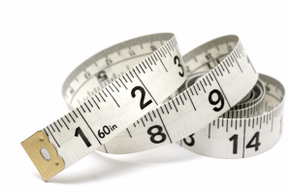 centimetro per misurare lo spessore del pene